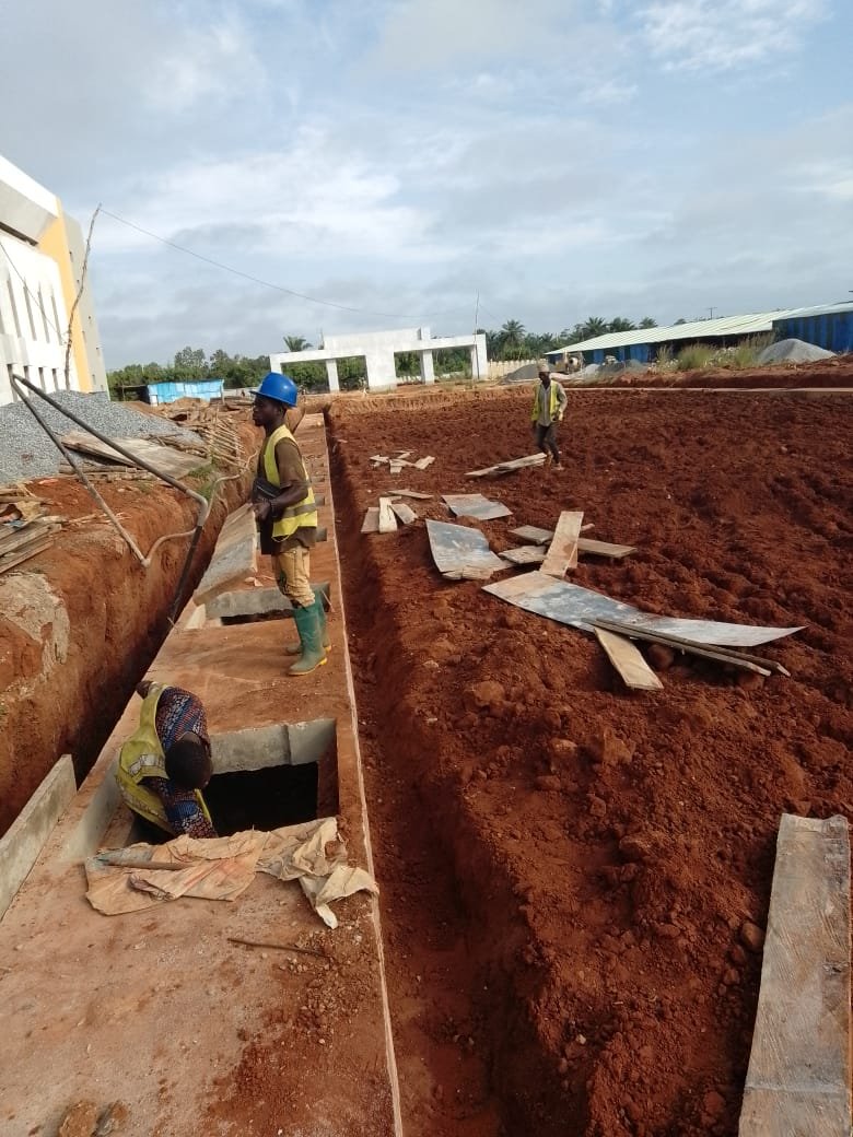 Travaux d'assainissement et de VRD